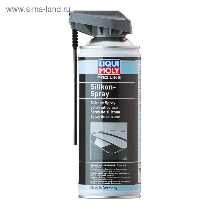 Бесцветная смазка-силикон LiquiMoly Pro-Line Silikon-Spray , 0,4 л (7389) смазка liquimoly haftschmier spray адгезийная 4084