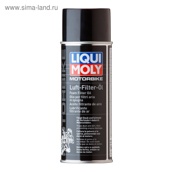 Масло для пропитки воздушных фильтров LiquiMoly Motorbike Luft Filter Oil (спрей), 0,4 л (3950)