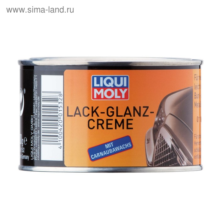 Полироль для глянцевых поверхностей LiquiMoly Lack-Glanz-Creme , 0,3 л (1532) 1486 liquimoly очиститель окрашенных поверхностей lack reiniger 0 5л