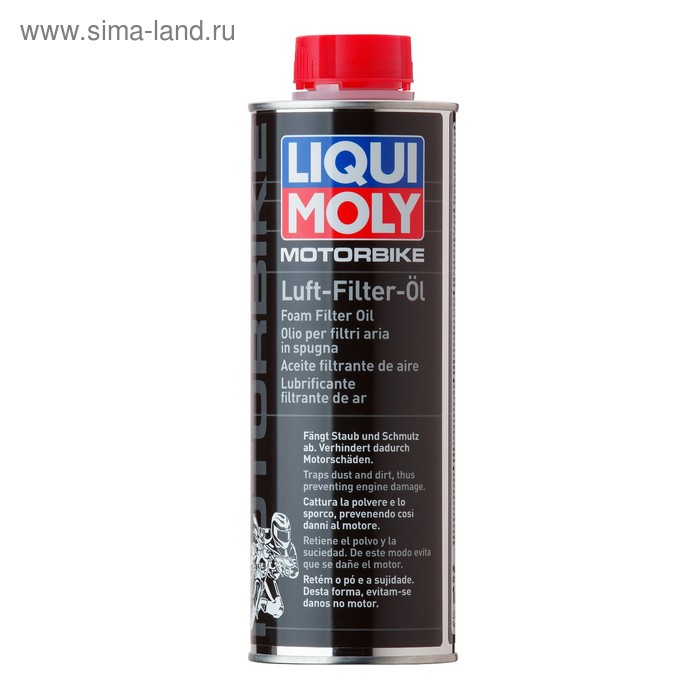 Средство для пропитки фильтров LiquiMoly Motorbike Luft-Filter-Oil, 0,5 л (1625) средство для пропитки фильтров liquimoly motorbike luft filter oil 0 5 л 1625