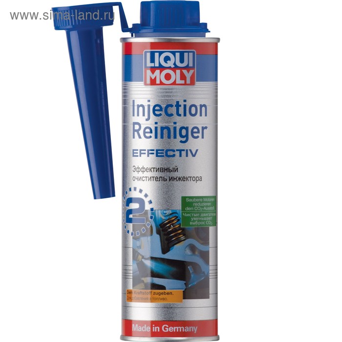 очиститель систем впрыска топлива liquimoly direkt injection reiniger 7554 Эффективный очиститель инжектора LiquiMoly Injection Clean Effectiv , 0,3 л (7555)