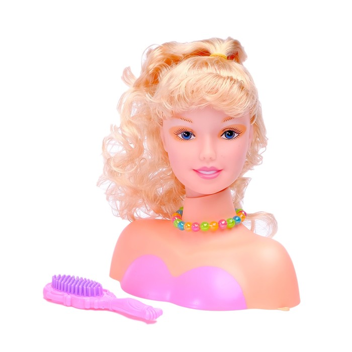 Кукла-манекен для создания причёсок "Милена" с аксессуарами