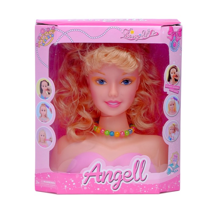 Кукла-манекен для создания причёсок "Милена" с аксессуарами