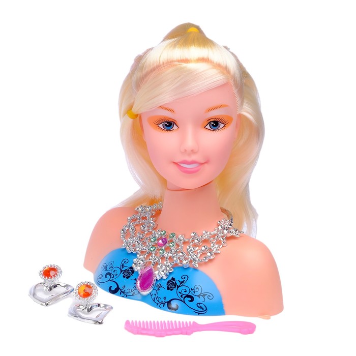 Кукла-манекен для создания причёсок "Модный образ" с аксессуарами