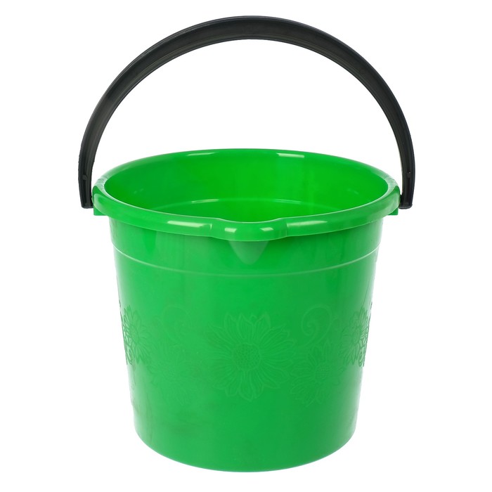 Ведро 10 л с носиком, цвет МИКС