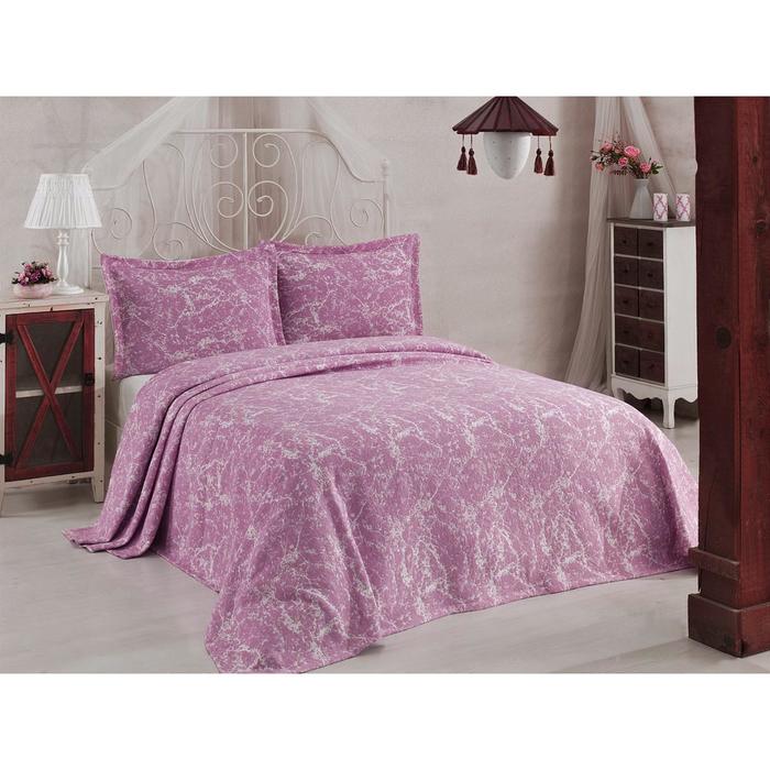 Комлпект Vartien: покрывало 240 × 260 см, наволочки 50 × 70 см - 2 шт, пудра