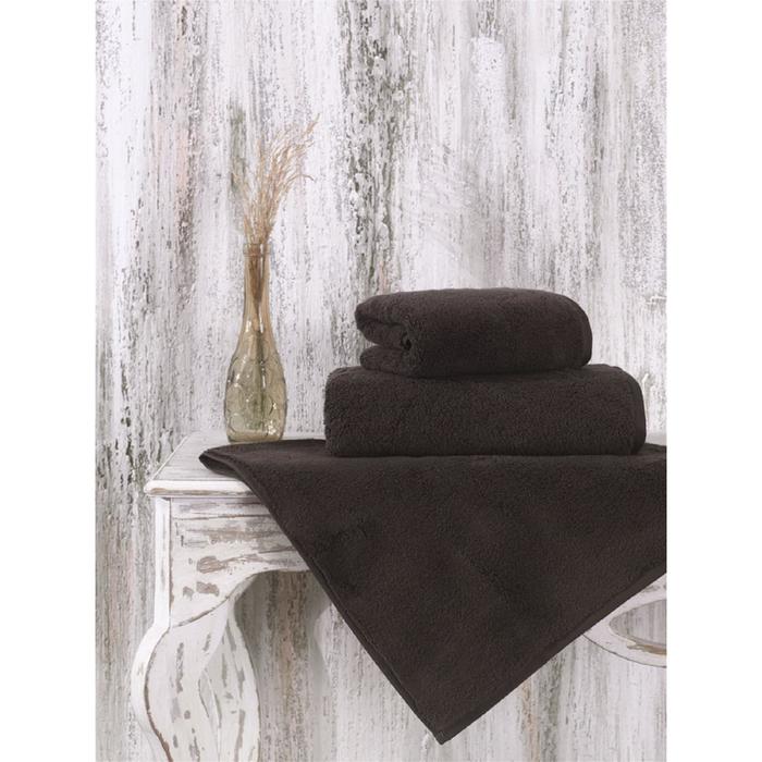 Полотенце Mora, размер 70х140 см, цвет коричневый, махра 600 г/м2 2625
