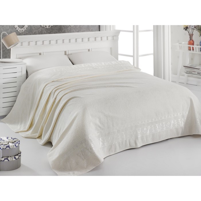 Простыня Elit, размер 200х220 см, цвет кремовый, бамбук 500 г/м2 808/2