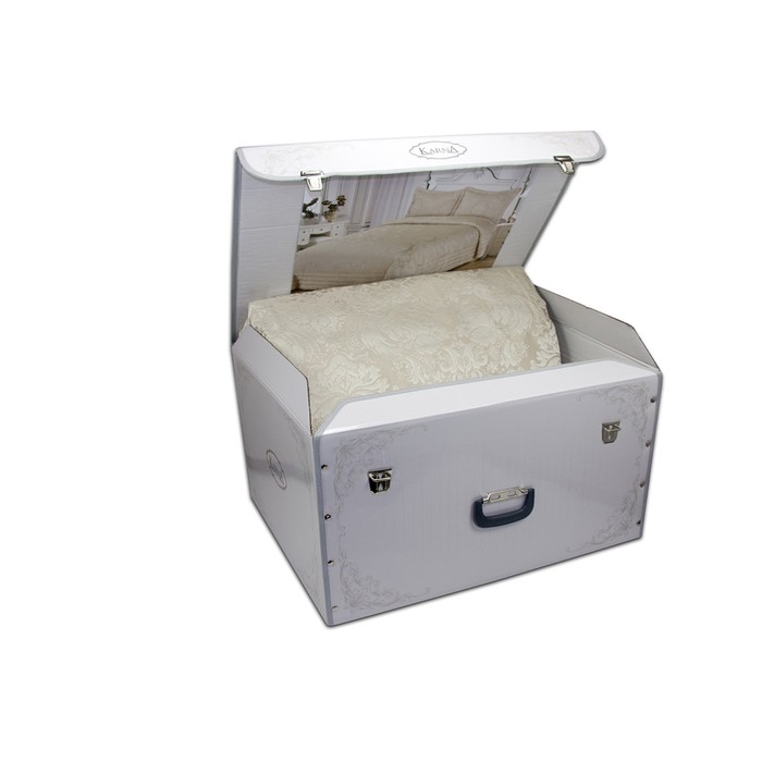 Комплект Evony: покрывало 240 × 260 см, наволочки 50 × 70 см - 2 шт, визон