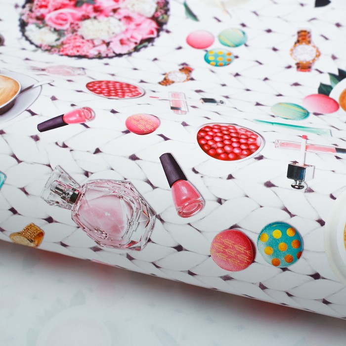 Бумага упаковочная глянцевая"Прекрасное утро", 70х100 см