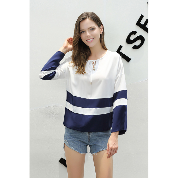 Блузка женская 703071, цвет белый, р-р 42 рост 175