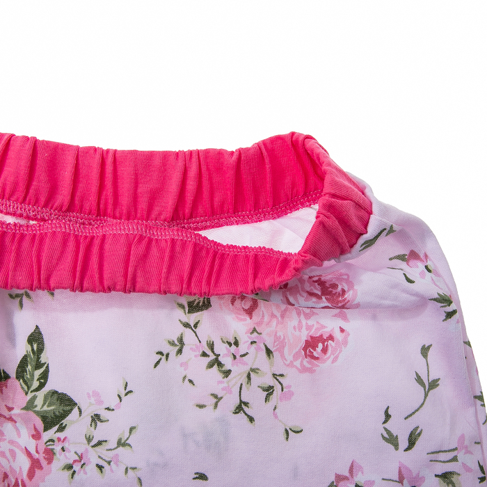 Пижама женская (футболка на пуговицах, шорты) 221хр1947 цвет тёмно-розовый, р-р 52