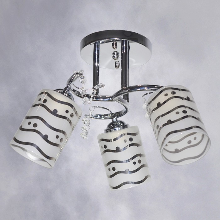 Люстра "Ариана" 3х40WxE27 хром