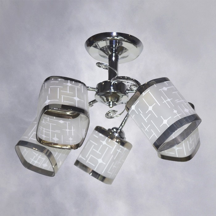 Люстра "Арлета" 5х40WxE27 хром