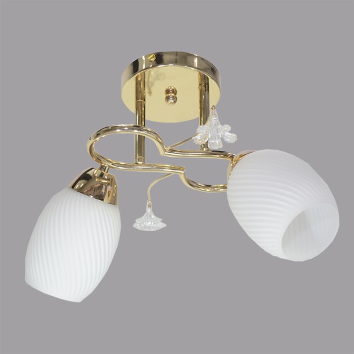 Люстра "Джозефа" 2х40WxE27 золото