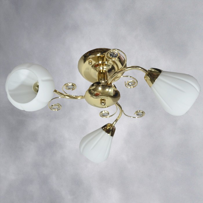 Люстра "Камилла" 3х40WxE14 золото