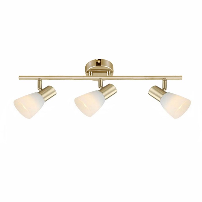Спот "Джеззи" 3x40WxE14 золото