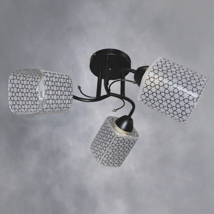 Люстра "Беверли" 3х40WxE27 черный