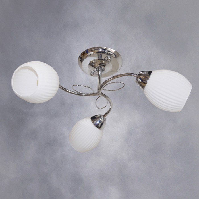 Люстра "Лара" 3х40WxE27 хром