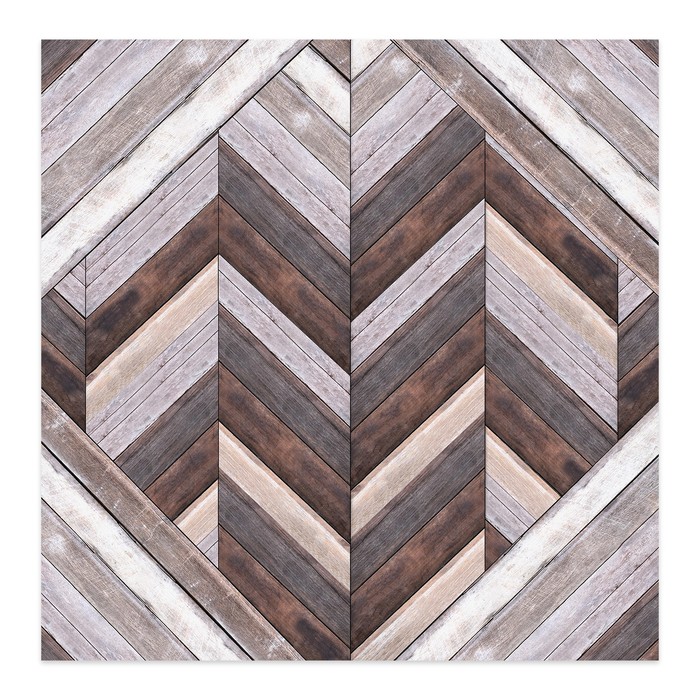 Фотофон двусторонний «Паркет-доски», 45 х 45 см, картон 100 г/м