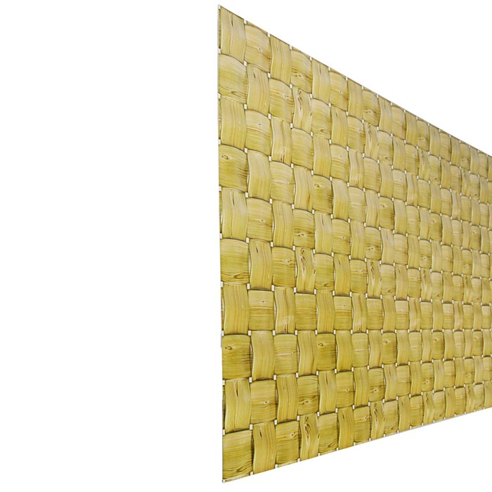 Панель ПВХ Косичка "Дуб", 924*464*0,4мм