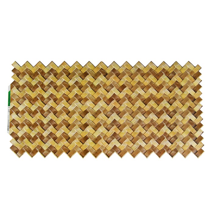 Панель ПВХ Косичка "Дуэт", 950*471*0,4мм