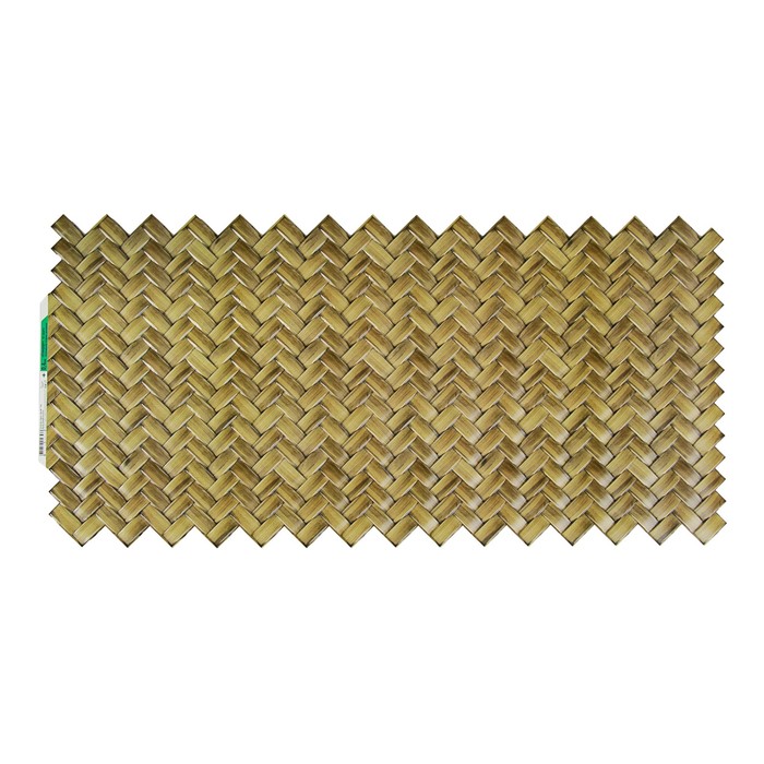 Панель ПВХ Косичка "Орех", 950*471*0,4мм