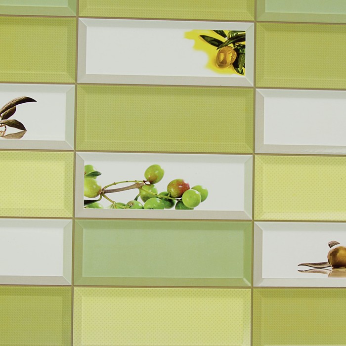 Панель ПВХ Плитка "Арома", 957*477*0,4мм