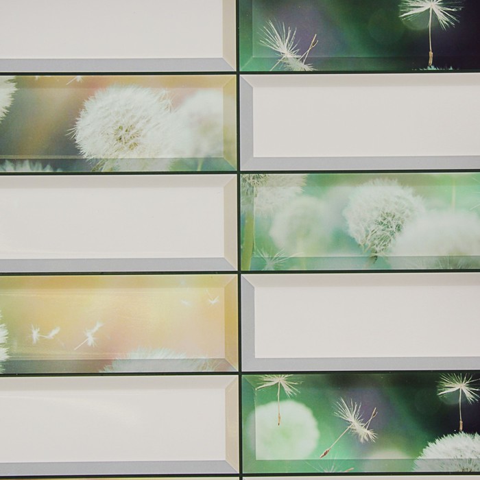 Панель ПВХ Плитка "Одуванчик", 957*477*0,4мм