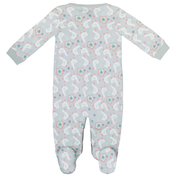 Комбинезон для девочки, рост 62 см, цвет серый 171-006-33