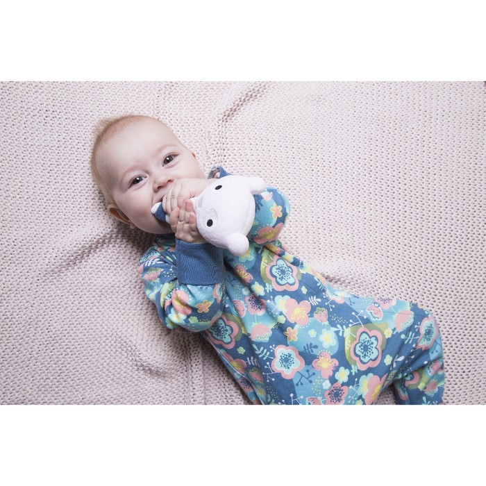 Комбинезон для девочки, рост 74 см, цвет тёмно-синий 171-007-38