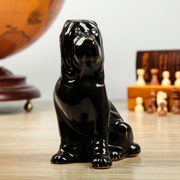 Копилка Собака Мастиф мини Гл.Ч.