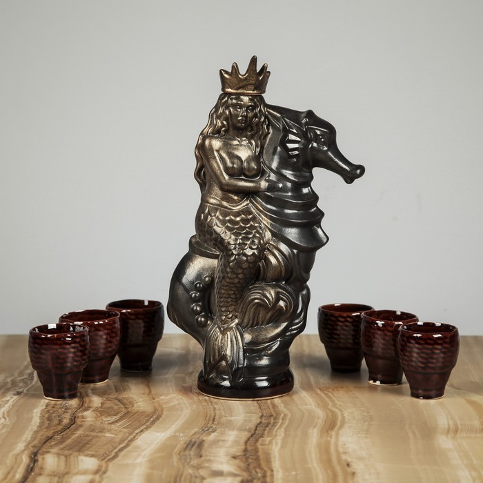 Набор винный "Наездница", 7 предметов