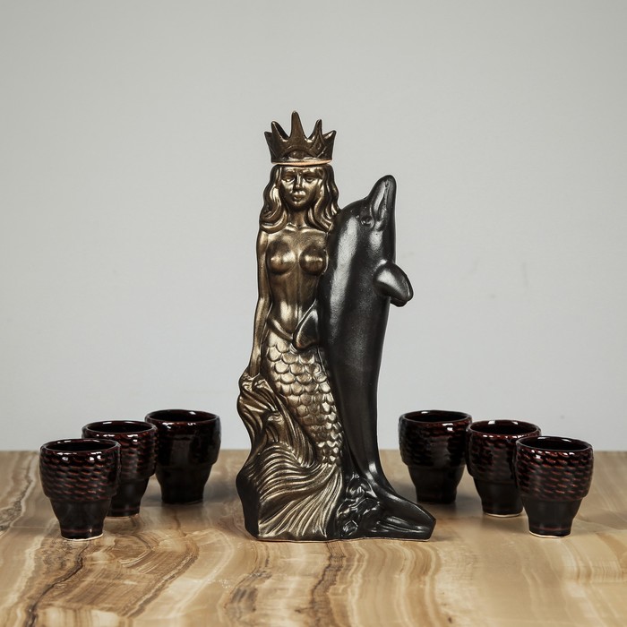 Набор винный "Рыбка", 7 предметов