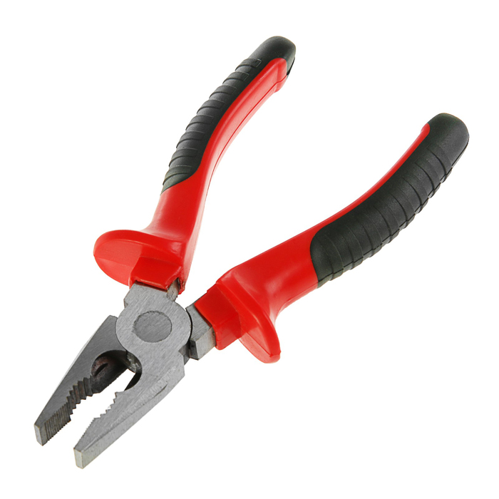 Плоскогубцы комбинированные Top Tools, 160 мм, пластиковые рукоятки, полированная головка