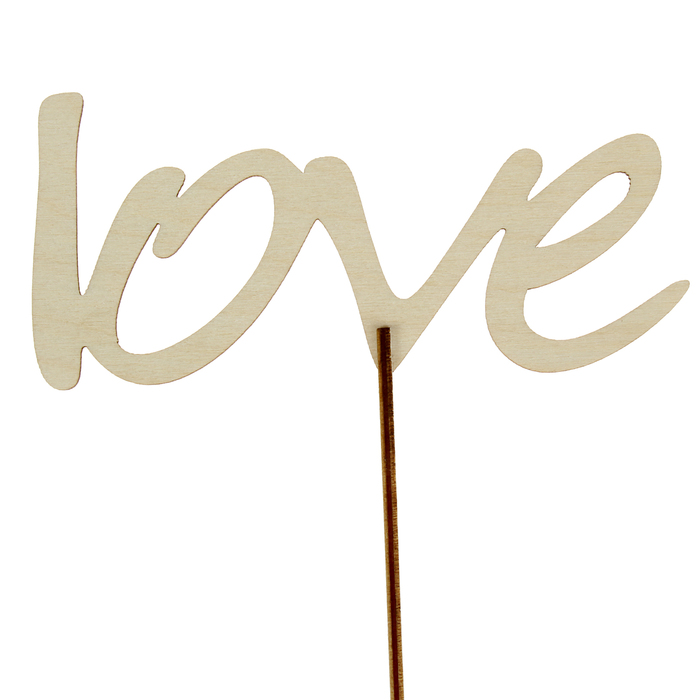 Топпер "love", с держателем