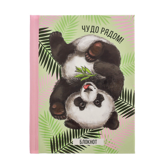 Блокнот "Чудо рядом!", твёрдая обложка, А7, 64 листа