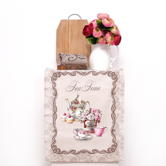 Полотенце 45х60см DomoVita Прованс, хлопок 100%, 170 г/м2