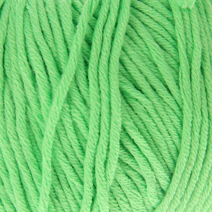 Пряжа "Baby Cotton XL" 50% хлопок, 50% полиакрил 105м/50гр (3427 неж. зелен)