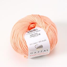 

Пряжа "Baby Cotton XL" 50% хлопок, 50% полиакрил 105м/50гр (3412 персиков)