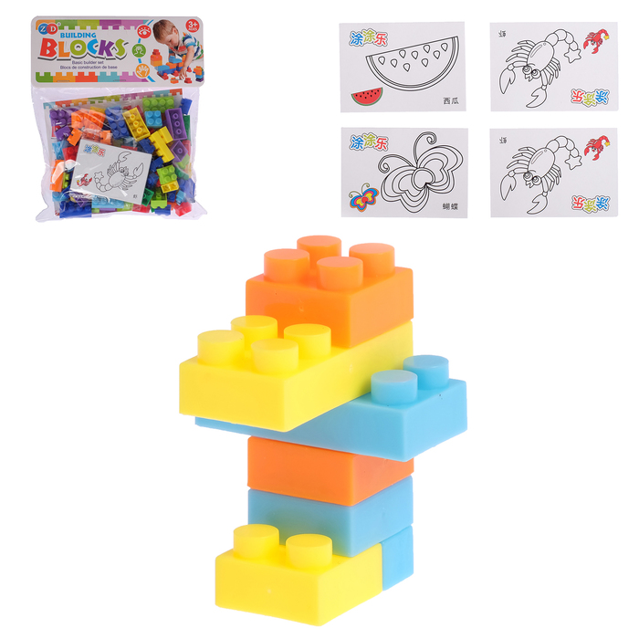 Мини-конструктор «Классические блоки», 98 деталей