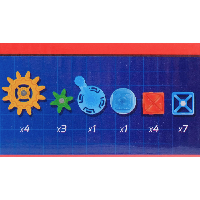 Конструктор магнитный «Шестерёнки», 20 деталей