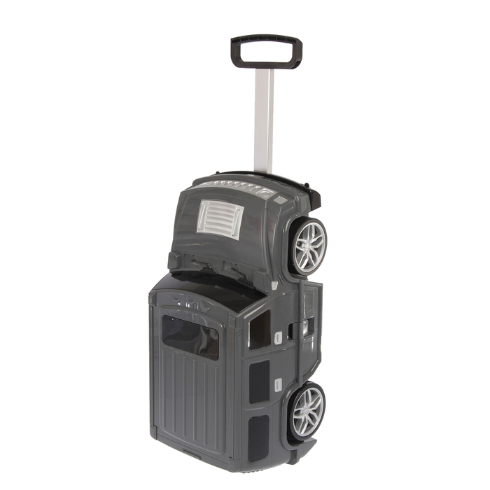 Машина-чемодан "Джип", на радиоуправлении, цвета МИКС