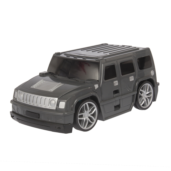 Машина-чемодан "Джип", на радиоуправлении, цвета МИКС