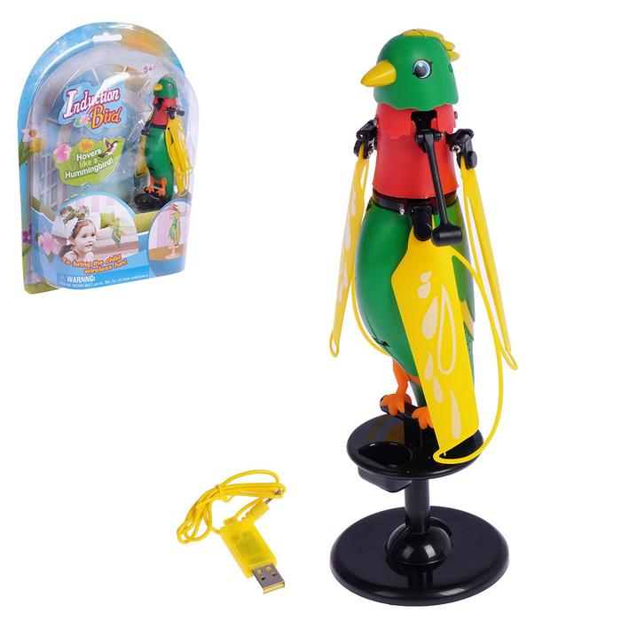 Птичка летающая, с аксессуарами, МИКС