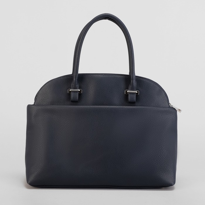 Сумка женская, отдел на молнии, цвет тёмно-синий