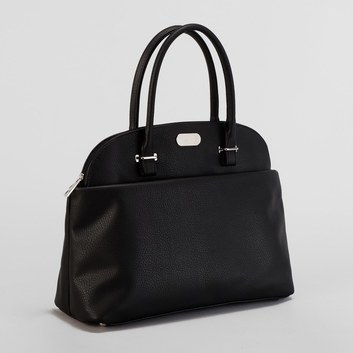 Сумка женская на молнии, отдел с перегородкой, наружный карман, цвет красный