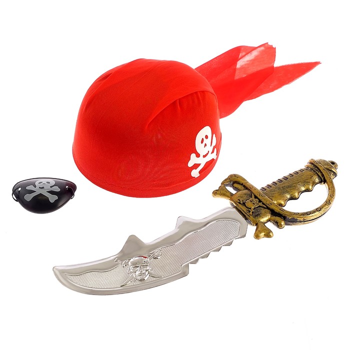 Набор пирата "Корсар", 4 предмета