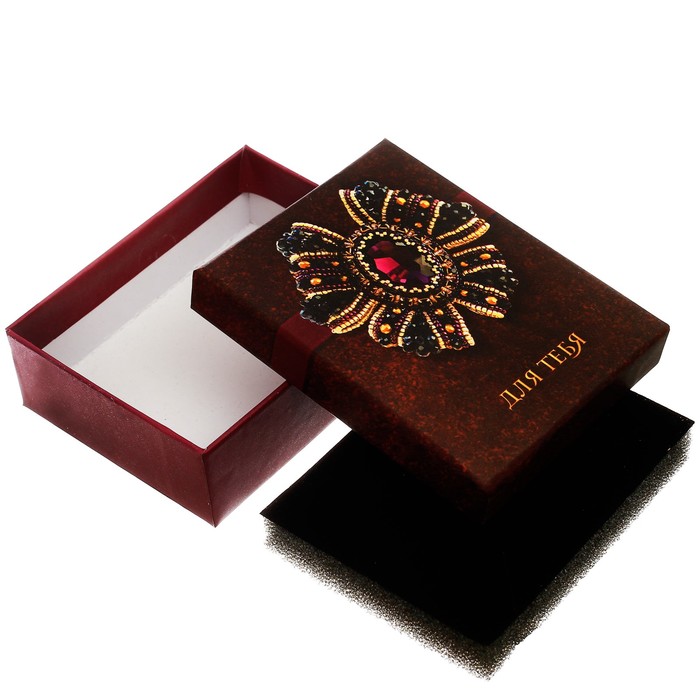 Подарочная коробочка для наборов «Роскошь бархата», 7 х 9 х 2,8 см