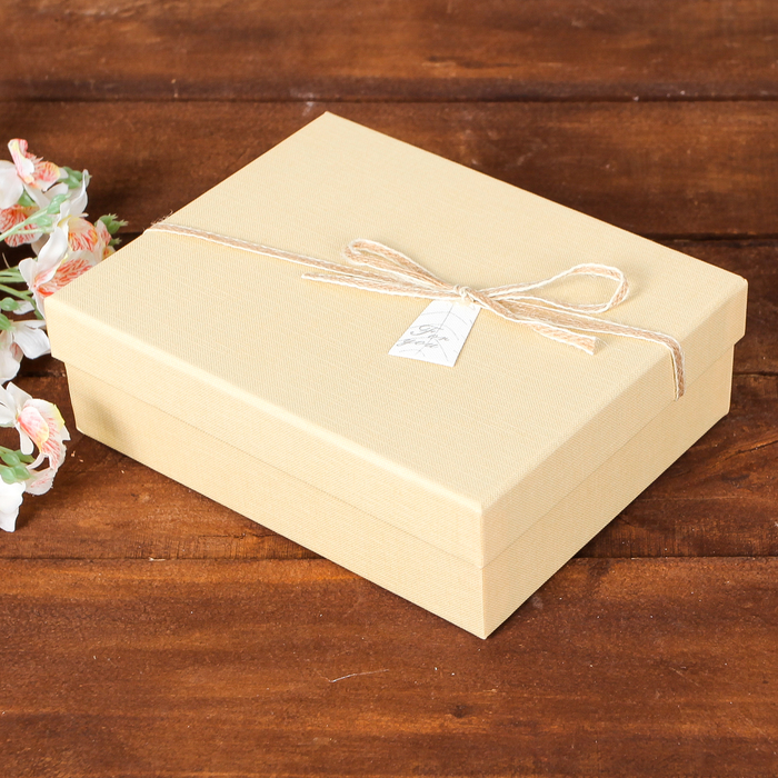 Коробка подарочная 20 х 16 х 6,5 см